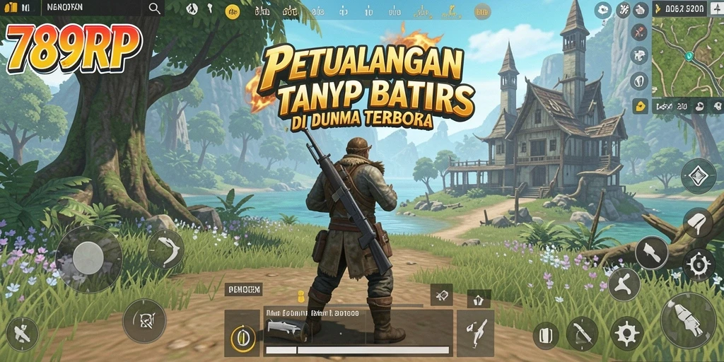 Screenshot gameplay 789RP menampilkan eksplorasi dunia terbuka yang menakjubkan.