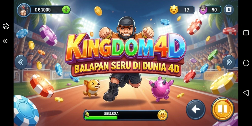 Gameplay Racing mendebarkan dalam KINGDOM4D.