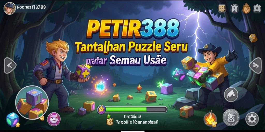 Tampilan gameplay seru dari PETIR388 yang penuh tantangan.