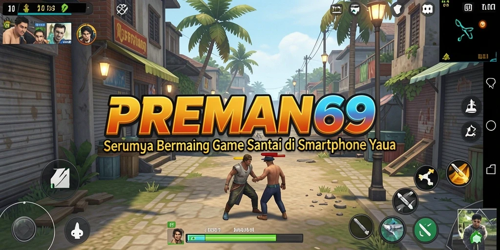 Tampilan gameplay <strong>PREMAN69</strong> yang seru dan penuh warna.