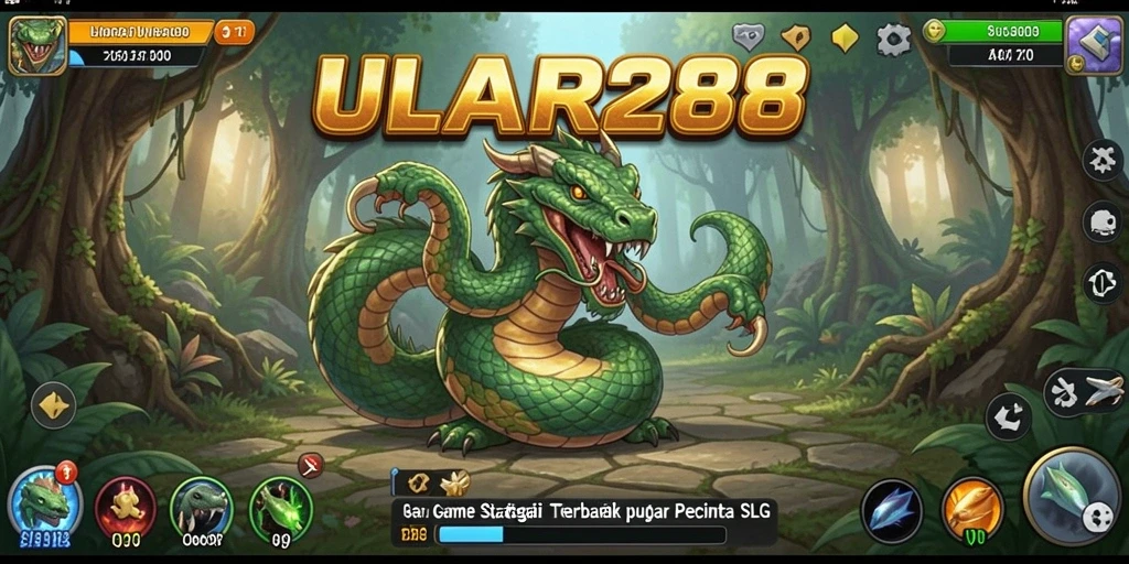 Tampilan gameplay menarik dan strategis dari ULAR288.